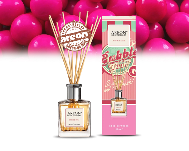 Аромадифузор Areon Home Perfume Bubble Gum 150мл HPS15