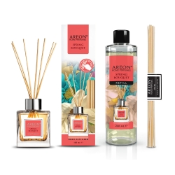 Набор ароматизаторов для дома стандарт Areon Home Perfumes Spring Bouquet 100+260мл