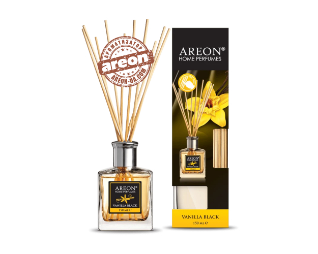 Аромадифузор Areon Home Perfume LUX Vanilla Black 150мл HPS10