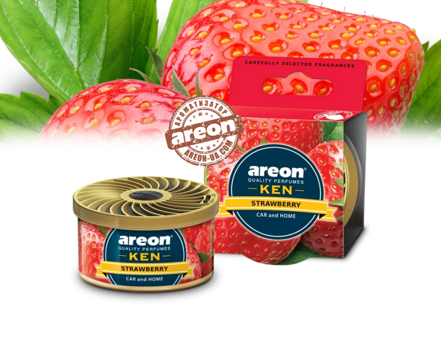 Ароматизатор воздуха Areon KEN Strawberry AK01