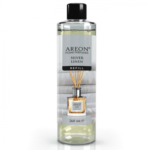 Наполнитель для аромадиффузора Areon Home Perfumess Refill Classic Silver Linen 260мл RDR07