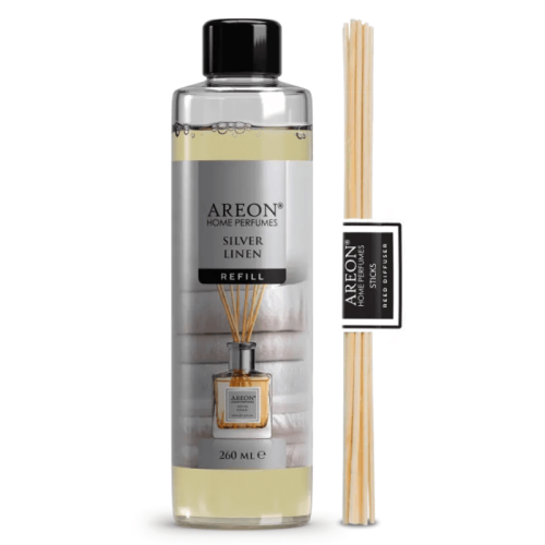 Наполнитель для аромадиффузора Areon Home Perfumess Refill Classic Silver Linen 260мл RDR07