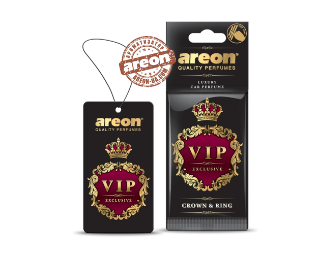 Ароматизатор воздуха Areon VIP Crown & Ring VIP07