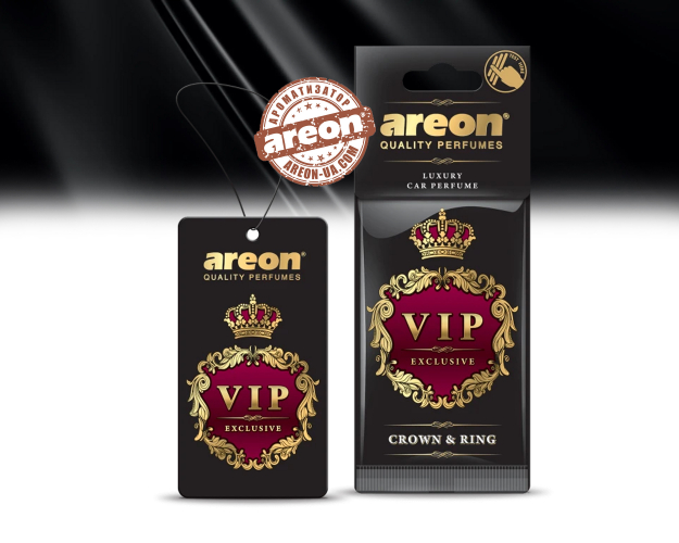 Ароматизатор воздуха Areon VIP Crown & Ring VIP07