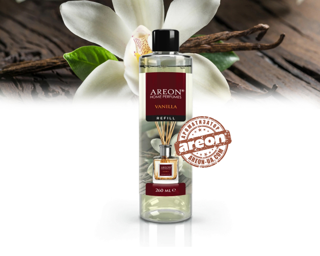 Наполнитель для аромадиффузора Areon Home Perfumess Refill Classic Vanilla 260мл RDR04