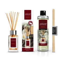 Набор ароматизаторов для дома средний Areon Home Perfumes Vanilla 85+260мл