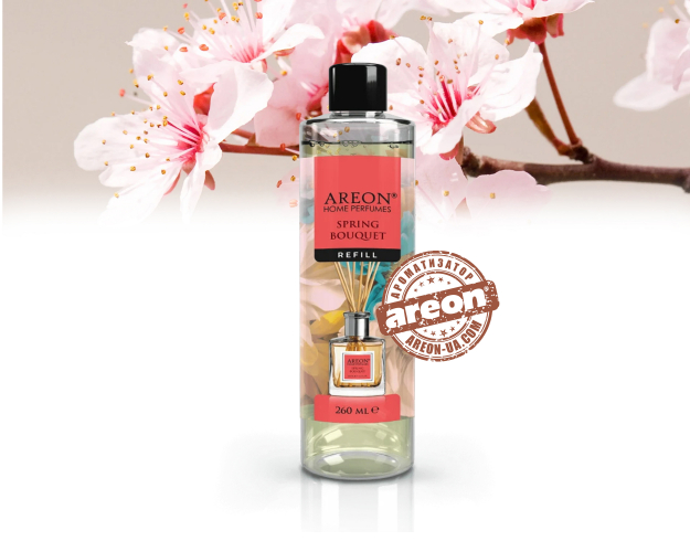 Наполнитель для аромадиффузора Areon Home Perfumess Refill Classic Spring Bouquet 260мл RDR06