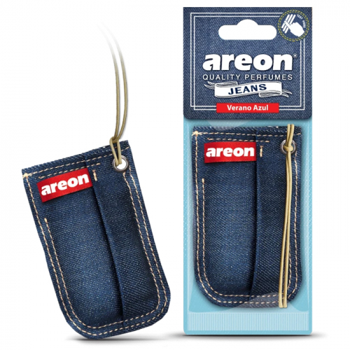 Ароматизатор повітря Areon Jeans мішечок Verano Azul AJB05