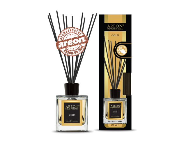 Аромадифузор Areon Home Perfume LUX Gold 150мл HPL01