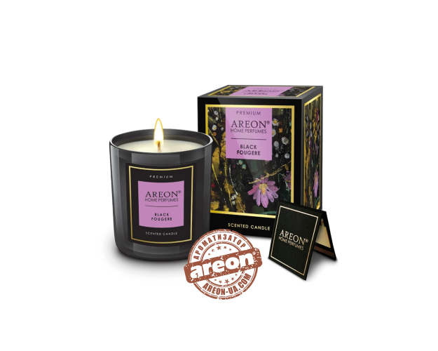 Ароматична свічка Areon Premium Black Fougere PC02