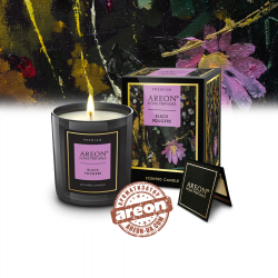 Ароматическая свеча Areon Premium Black Fougere