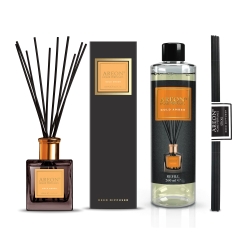 Набор ароматизаторов для дома большой Areon Home Perfumes Premium Gold Amber 150+260мл