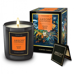 Ароматическая свеча Areon Premium Black Musk