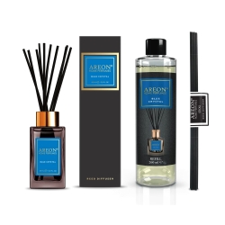 Набор ароматизаторов для дома средний Areon Home Perfumes Premium Blue Crystal 85+260мл