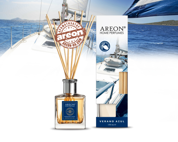 Аромадиффузор Areon Home Perfumes LUX Verano Azul 150мл HPS9