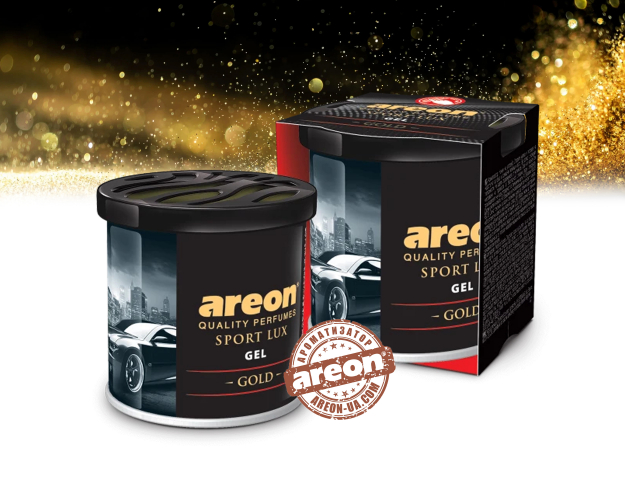 Ароматизатор повітря Areon Gel Can Sport Lux Gold GSL01