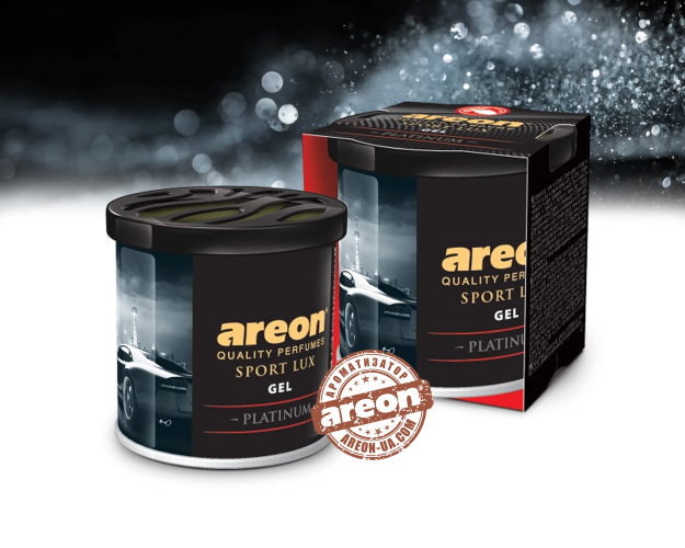 Ароматизатор повітря Areon Gel Can Sport Lux Platinum GSL03