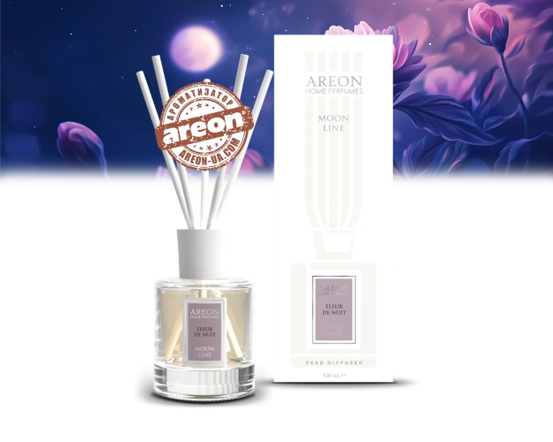 Аромадифузор Areon Home Perfumes Moon Line Fleur De Nuit 120мл HPML03