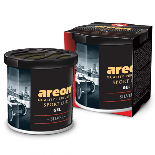 Ароматизатор повітря Areon Gel Can Sport Lux Silver GSL02