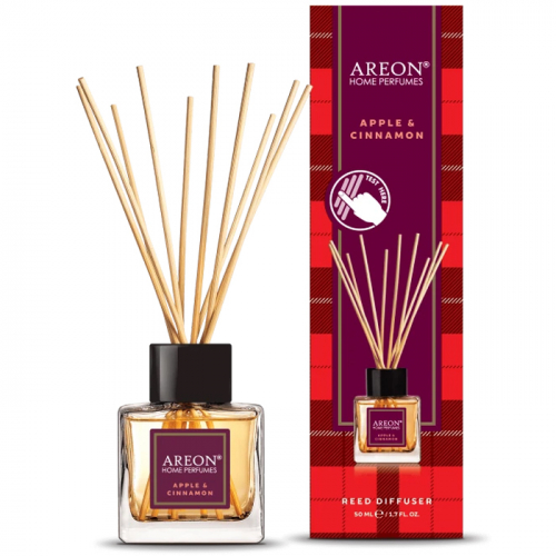Аромадифузор Areon Home Perfume Tartan Apple Cinnamon 50ml RHP04