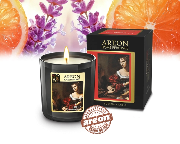Ароматична свічка Areon Home Perfumes Maestri Marta e Maria Maddalena CMS06