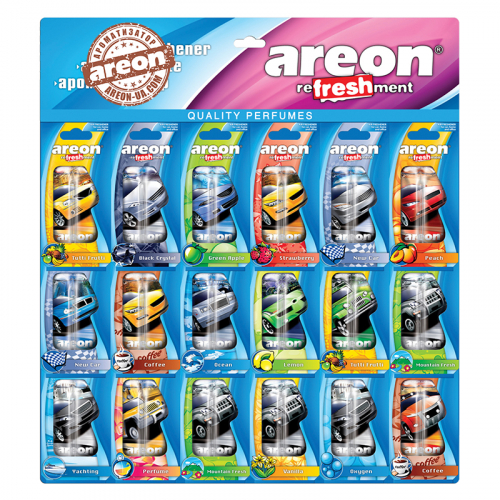 Ароматизатор повітря Areon Liquid 8.5ml Планшетка 18шт. 06737 PANLC5