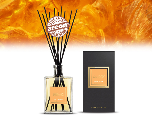 Аромадиффузор Areon Home Perfume Big Gold Amber 2.5л PST07