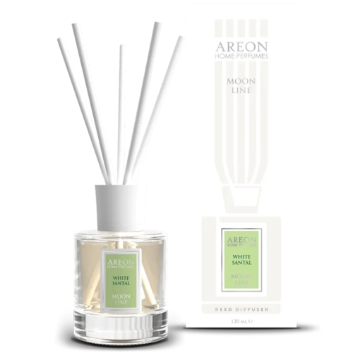 Аромадиффузор Areon Home Perfumes Moon Line White Santal 120мл HPML05