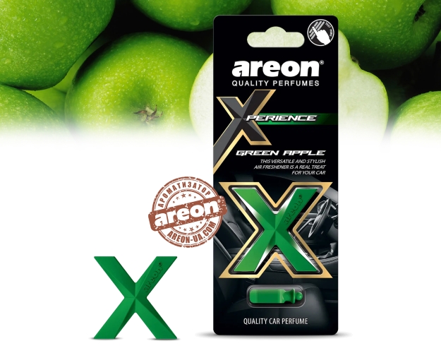 Ароматизатор повітря Areon Xperience Green Apple AXS07