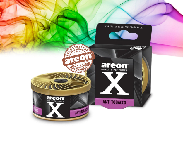 Ароматизатор воздуха Areon KEN X-version Anti Tobacco KXV04