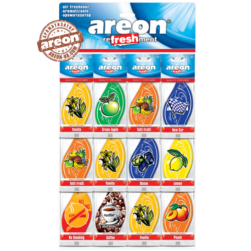 Ароматизатор повітря Areon Mon Classic Планшетка 60шт. PANMC60
