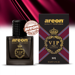 Ароматизатор воздуха Areon Car Perfumes VIP №1 50ml Черный