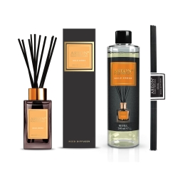 Набор ароматизаторов для дома средний Areon Home Perfumes Premium Gold Amber 85+260мл
