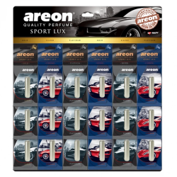 Ароматизатор воздуха Areon Lux Sport Liquid 5 ml Планшетка 18шт.
