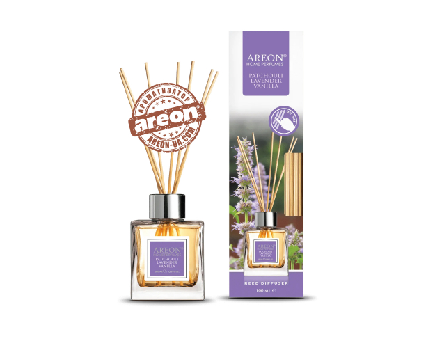 Аромадифузор Areon Home Perfumes Patchouli Lavender Vanilla 100мл HPA05