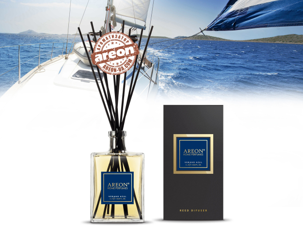 Аромадифузор Areon Home Perfume Big Verano Azul 1л PSO01