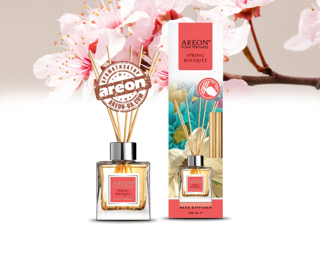Аромадиффузор Areon Home Perfumes Spring Bouquet 100мл HPA06