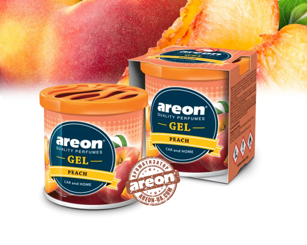 Ароматизатор повітря Areon Gel Can Peach GWP21