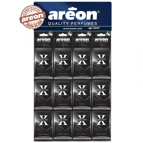 Ароматизатор повітря Areon X-Version Планшетка 60шт. PLXVR