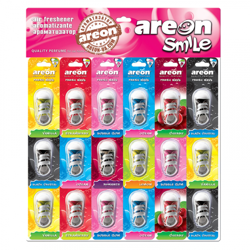 Ароматизатор повітря Areon Fresh Wave Планшетка 18шт. PANFW