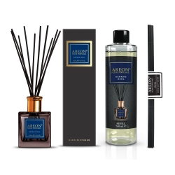 Набор ароматизаторов для дома большой Areon Home Perfumes Premium Verano Azul 150+260мл