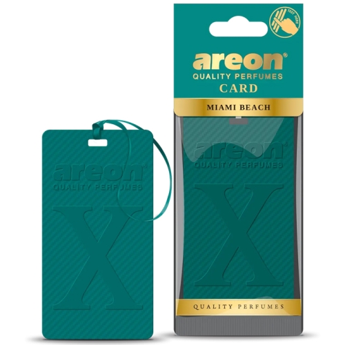 Ароматизатор воздуха Areon X Card Miami Beach AXC08