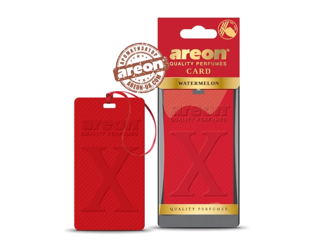 Ароматизатор воздуха Areon X Card Watermelon AXC12