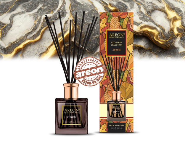 Аромадифузор Areon Home Perfume Exclusive Aurum 150мл HPE01
