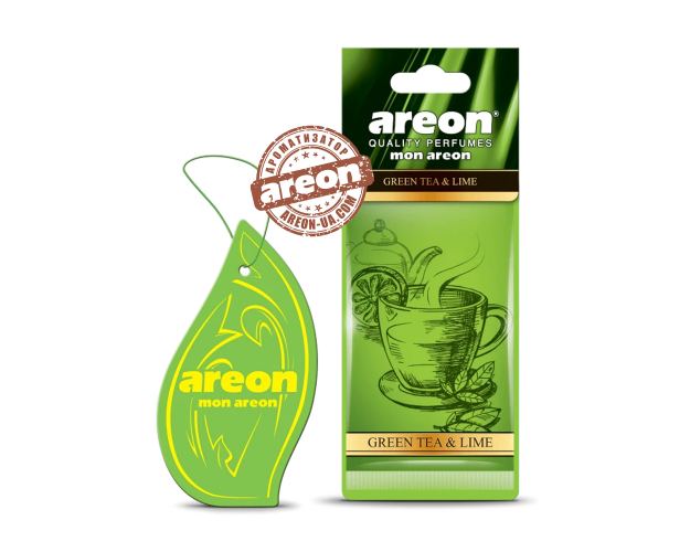 Ароматизатор повітря Areon Mon Green Tea & Lime MA36