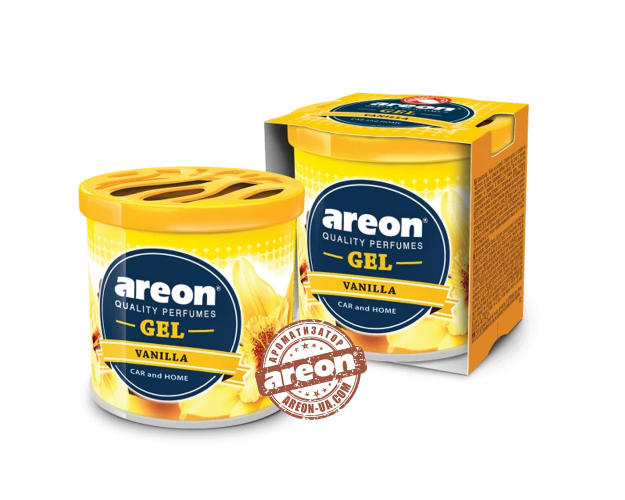 Ароматизатор повітря Areon Gel Can Vanilla