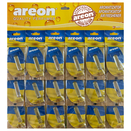 Ароматизатор воздуха Areon Mon Liquid 5 ml Украина Планшетка 18шт. 22245 Mon liquid 18