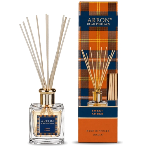 Аромадиффузор Areon Home Perfumes Tartan Sweet Amber 150ml HPT05