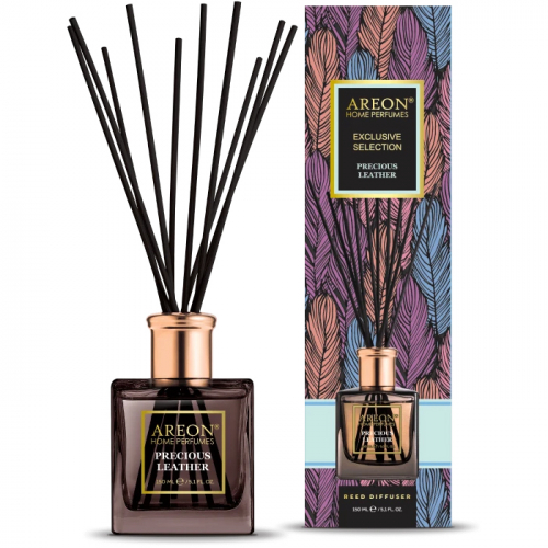 Аромадифузор Areon Home Perfume Exclusive Precious Leather 150мл HPE02