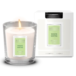 Ароматична свічка Areon Home Perfumes Moon Line White Santal
